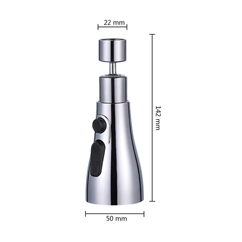 Gourmet Kitchen Tap Extender with Aerator