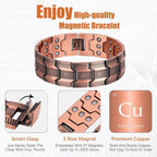 Copper magnetic bracelet——Relieve fatigue and promote blood circulation