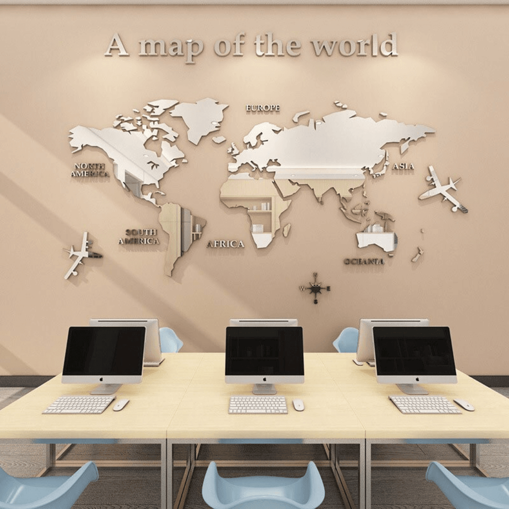 3D World Map