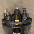 Aluminium Corner Bathroom Shelf