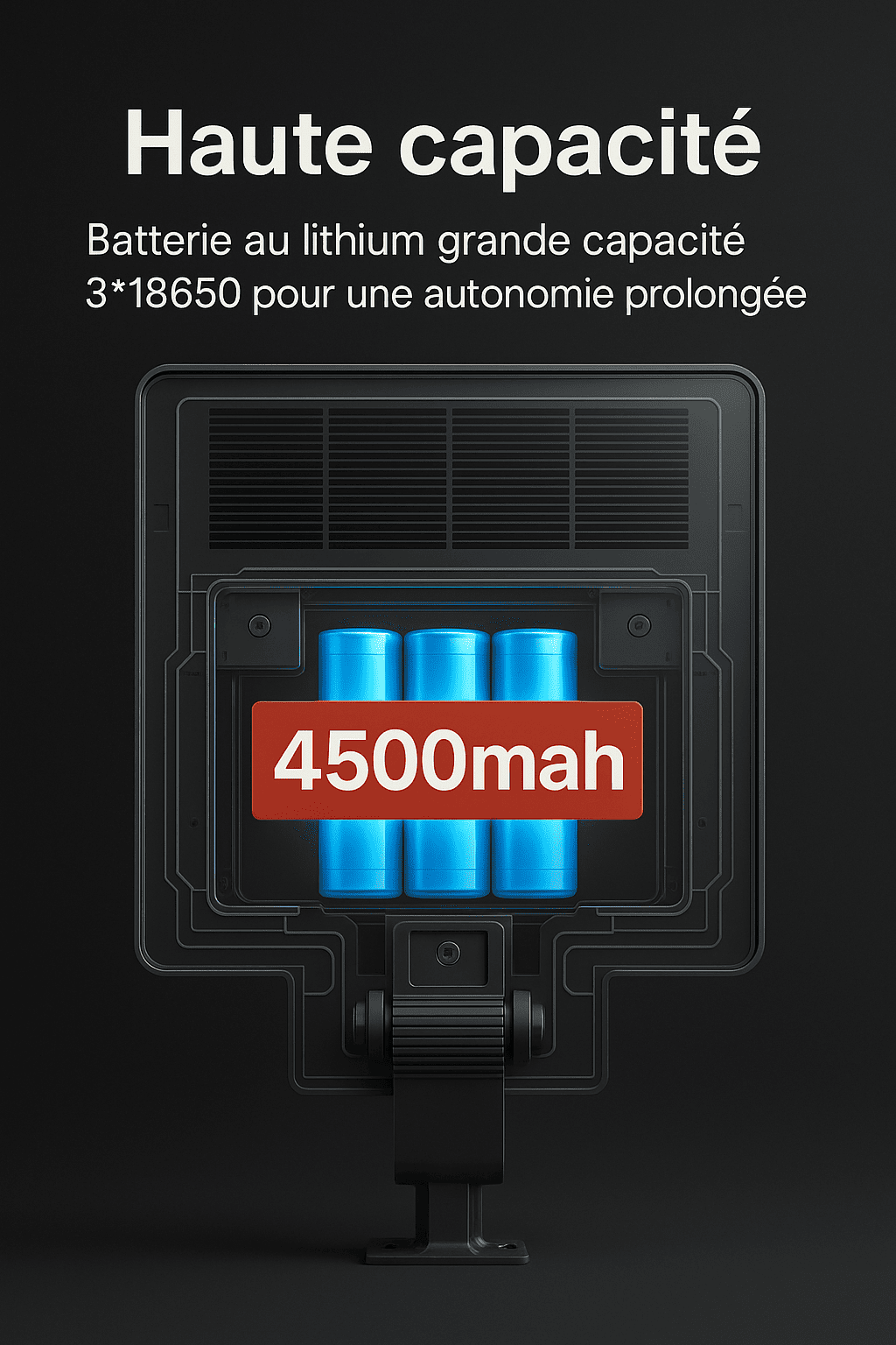 Lampe LED Solaire pour Fermes, Jardins, Commerces et Rues – Murale ou sur Poteau