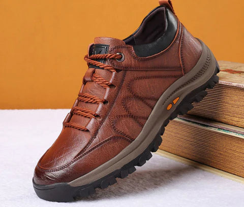 Men's Orthopaedic Leather Trainers